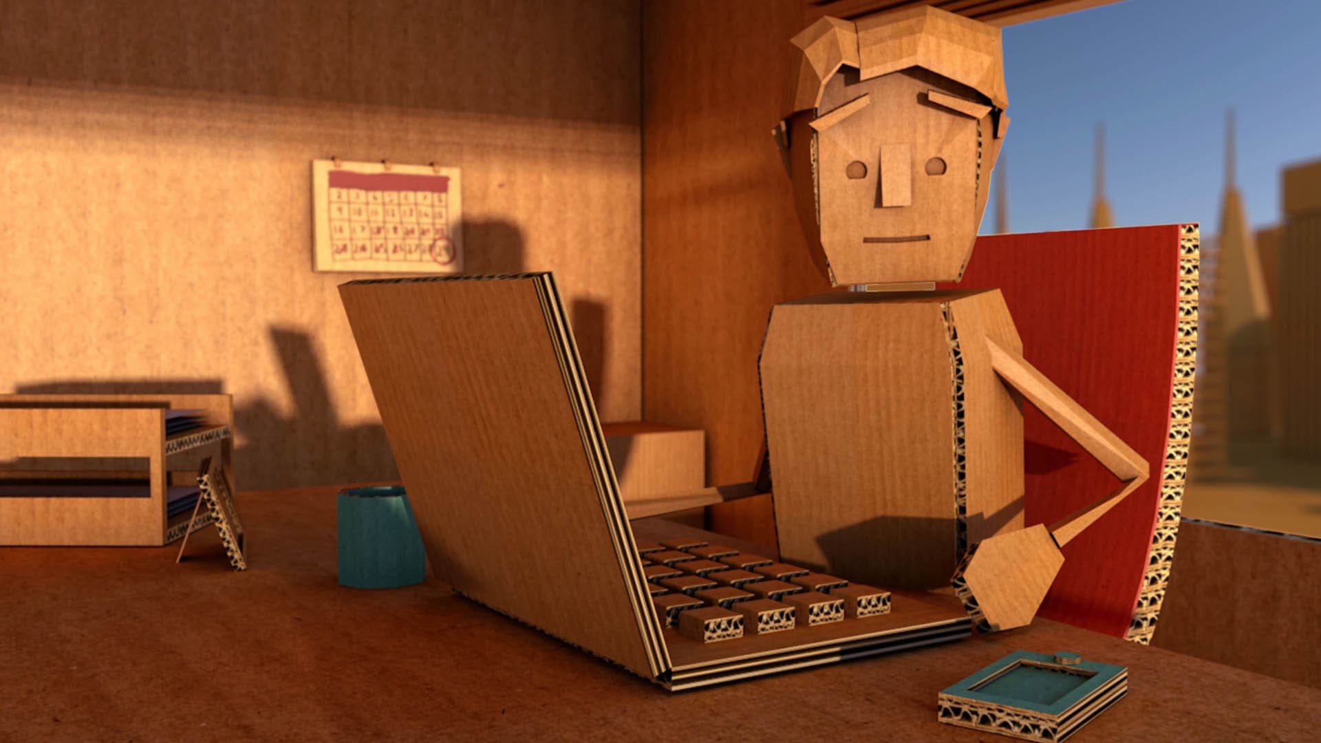 cardboard animation